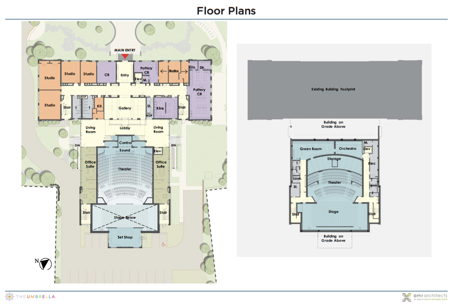 Design Plans The Umbrella Arts Center